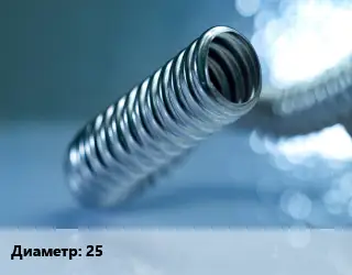Труба гофрированная нержавеющая для теплого пола 25